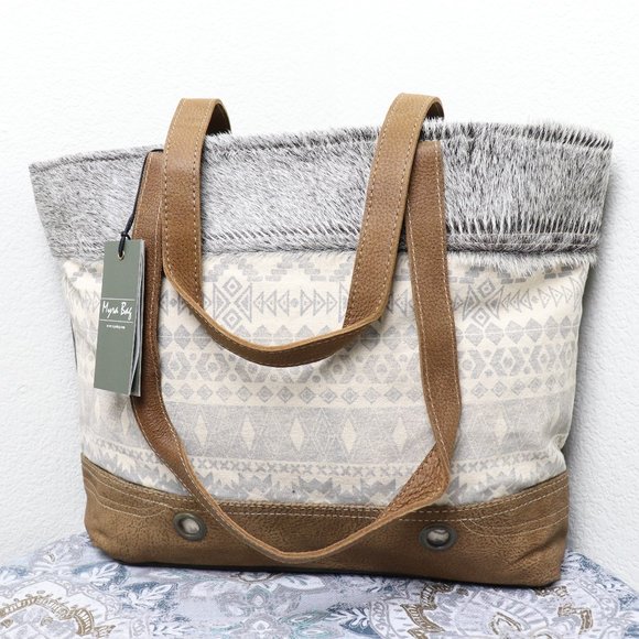 🆕Myra Bag MULTI Large Tote Bag Canvas Purse Women - Picture 15 of 17